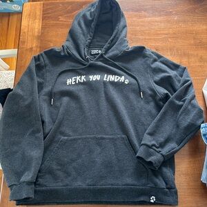 Tucker Budzyn Large hoodie sweatshirt Hekk You Linda